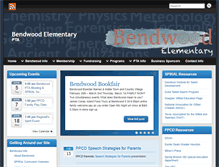 Tablet Screenshot of bendwoodpta.com